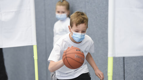 Tribbelparcours des Hesssichen Bewegungschecks