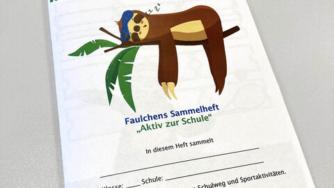In diesem Heft sammeln die Schülerinnen und Schüler Bewegungspunkte, die sie sich auf dem Weg zur Schule, in der Schule oder in der Freizeit durch sportliche Bewegung erarbeiten.