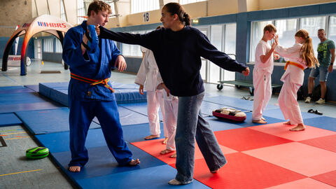 Raum für Vielfalt: „Vielfalt erleben!“ mit dem Projekt "Judo für Alle" (Judo-Club Limburg 1952 e.V.)