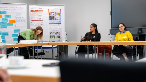 Raum für Vielfalt „Niedrigschwellige und bedarfsorientierte Angebote zur Bewegungsförderung schaffen“, Moderation: Kristina Salman & Linda Huf-Hoko (HAGE)