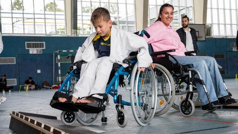 Raum für Vielfalt: „Vielfalt erleben!“ mit dem Projekt "Rollstuhlparcours" (HBRS e.V.)