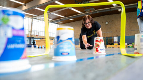 Raum für Vielfalt: „Vielfalt erleben!“ mit dem Projekt "Hallen Boccia mal anders" (Kanu-Club Lampertheim e.V.)