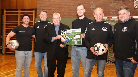 Gemeinsames Engagement für die inklusive Fußballmannschaft